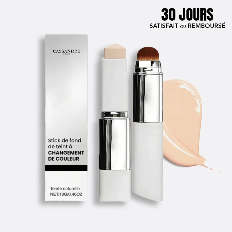 Fond de teint 2-en-1 avec pinceau intégré