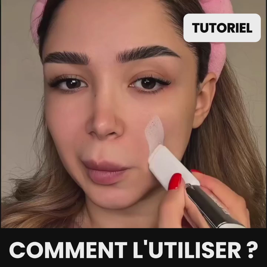 Fond de teint 2-en-1 avec pinceau intégré